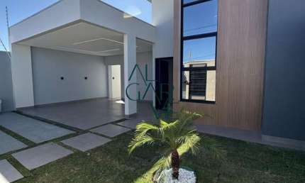 Casa com 3 quartos à venda na Rua das Mangabas, 56, Jardim Imperial, Luís Eduardo Magalhães, 148 m2 por R$ 780.000