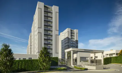Apartamento  com varanda e com 2 quartos em construção na paralela lazer completo e  entrada facilitada