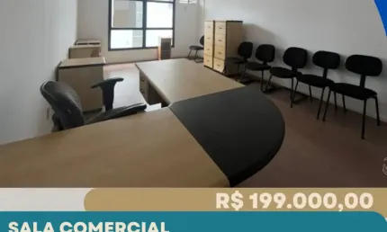 Excelente oportunidade: sala comercial à venda em localização privilegiada no centro de florianópolis!