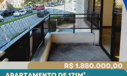 Apartamento de 171m² com 4 quartos - Localizado a apenas 50 metros do Shopping Beira-mar