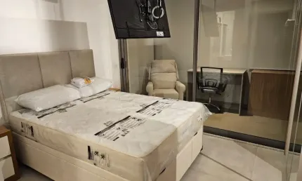 Studio novo em Pinheiros, mobiliado com lazer completo