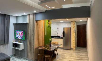 Apartamento com 1 quarto à venda na Vila Caiçara, Praia Grande 