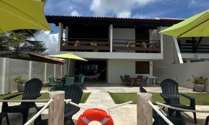 CASA BEIRA MAR - ENSEADA DOS GOLFINHOS, ILHA DE ITAMARACÁ, ACEITO APTO NA ZONA NORTE COMO ENTRADA