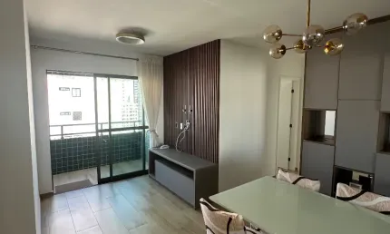 Torre - apto 54 m2, 02 qtos, 01 suíte, duas vagas de garagem, lazer completo