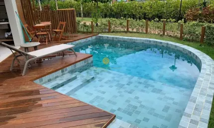 Casa de Luxo no Marluá Itacimirim-Ba  Pé na Areia, 4 Suítes