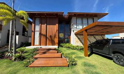 Casa de luxo no Piscinas Naturais  Praia do Forte, 7 suítes