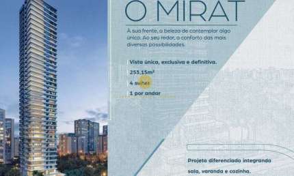 Lançamento - Mirat Martins de Sá, 4 suítes - Horto Florestal