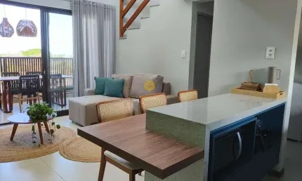 Venda - apartamento em guarajuba 4 suítes mobiliado