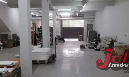 Salão  comercial com mezanino 350 mts² - jardim orlandina - são bernardo do campo
