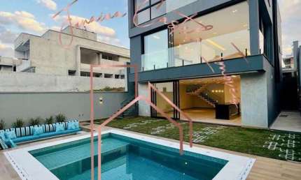 Casa em condomínio fechado com 4 quartos à venda na Rua Parque do Monte Pascoal, Residencial Real Park, Arujá, 300 m2 por R$ 3.400.000