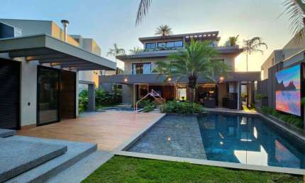Casa em condomínio fechado com 7 quartos à venda na Rod. Dr. Manoel Hipólito do Rêgo, Riviera, Bertioga, 936 m2 por R$ 21.900.000