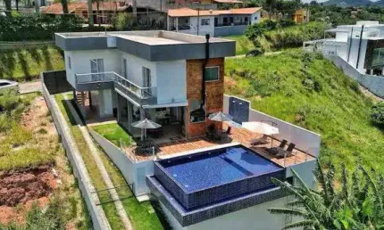 Casa em condomínio fechado com 4 quartos à venda em Águas de Igaratá, Igaratá  por R$ 1.700.000