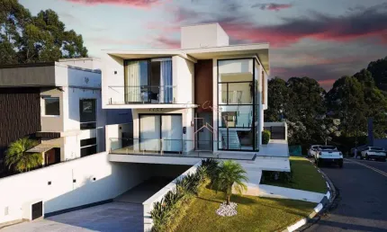 Casa do Artista - com 4 dormitórios à venda, 328 m² por R$ 3.490.000 - Jardim Fazenda Rincão - Arujá/SP