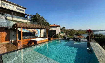 Chácara com 5 dormitórios à venda, 2200 m² por R$ 6.500.000 - Parque Alpina - Igaratá/SP