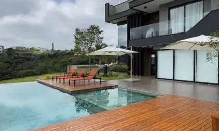 Casa com 4 dormitórios à venda, 380 m² por r$ 4.500.000 - ouro fino - santa isabel/sp