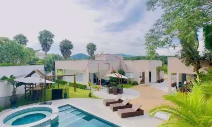 Casa com 3 dormitórios à venda, 434 m² por r$ 2.600.000,00 - reserva ibirapitanga - santa isabel/sp