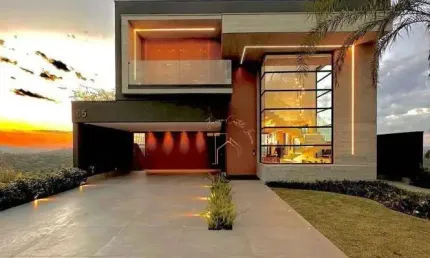 Mansão com 4 dormitórios à venda, 541 m² por r$ 16.900.000 - gênesis 2 - santana de parnaíba/sp