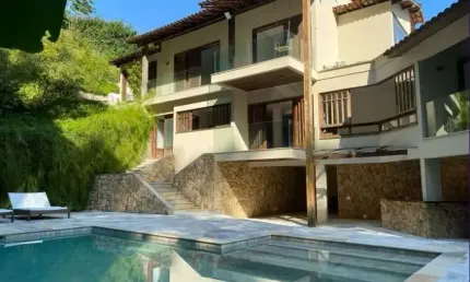 Casa com 5 dormitórios à venda, 448 m² por r$ 3.200.000,00 - itanhangá - rio de janeiro/rj