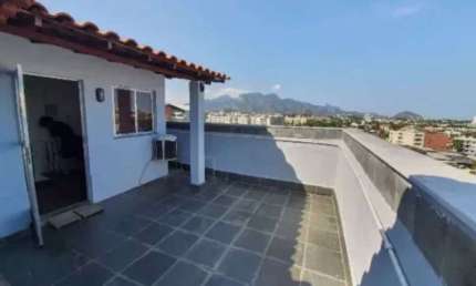 Cobertura com 2 dormitórios à venda, 103 m² por R$ 340.000 - Taquara - Rio de Janeiro/RJ