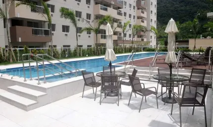 Apartamento com 2 dormitórios à venda, 65 m² por R$ 450.000,00 - Pontal Oceânico - Rio de Janeiro/RJ