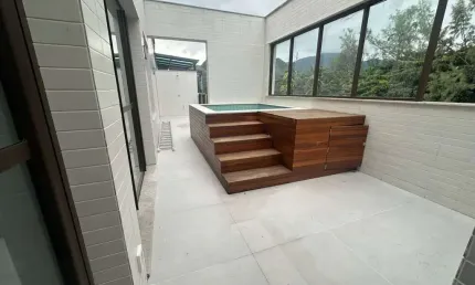 Cobertura com 3 dormitórios à venda, 147 m² por r$ 2.450.000,00 - jardim oceânico - rio de janeiro/rj