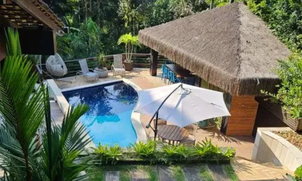 Casa com 4 suítes, 485 m² por r$ 2.400.000 - vargem grande - rio de janeiro/rj