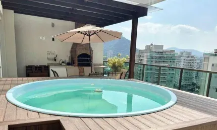 Cobertura com 2 dormitórios à venda, 126 m² por R$ 920.000,00 - Jacarepaguá - Rio de Janeiro/RJ