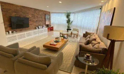 Cobertura duplex com 4 dormitórios à venda, na quadra da praia, 280 m² por r$ 3.790.000 - barra da tijuca - rio de janeiro/rj