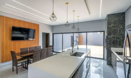 Casa com 3 quartos sendo 1 suíte à venda no Condomínio Costa Leste em Três Lagoas - MS | Versatilidade e Sofisticação