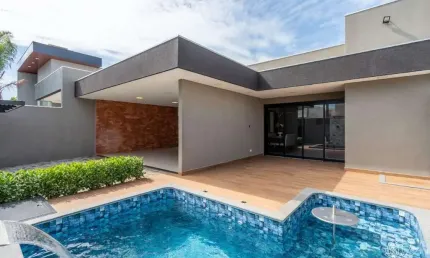 Casa com 4 quartos sendo 2 suítes à venda no Condomínio Recanto das Palmeiras em Três Lagoas - MS | Sofisticação e Comodidade