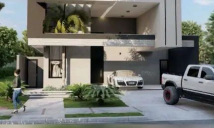 Casa em Condomínio 3 Suítes 191 M² Villa de Leon Três Lagoas / MS