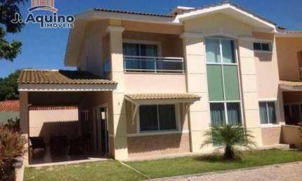 Casa em condomínio fechado com 3 quartos à venda na Avenida Odilon Guimarães, Lagoa Redonda, Fortaleza