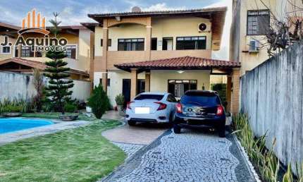 Casa em condomínio fechado com 4 quartos à venda na Rua Coronel Aluísio Borba, Engenheiro Luciano Cavalcante, Fortaleza
