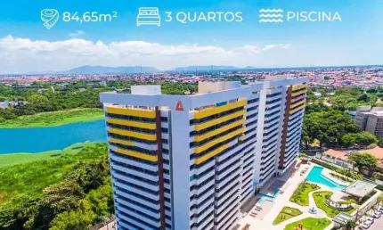 Apartamento com 3 quartos à venda na Rua Padre Guerra, Pici, Fortaleza