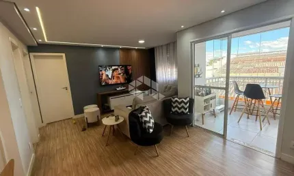 Apartamento de 73m² com 3 dormitórios e estrutura completa de laze