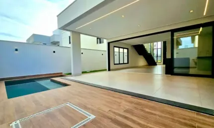 Casa em condomínio fechado com 3 quartos à venda na Avenida José Frauzino, Jardins Bolonha, Senador Canedo