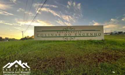 Terreno de 200 m² no bairro colinas do engenho em limeira-sp