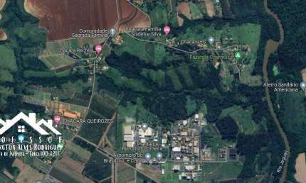 Propriedade Rural com 4,4 hectares no Bairro do Jaguari em Limeira-SP