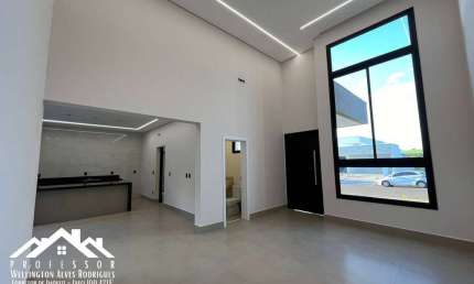 Casa térrea NOVA no Condomínio Fazenda Itapema em Limeira-SP