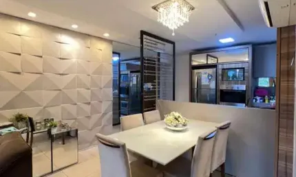 Apartamento de 3 quartos com jacuzzi no res vila bela - centro - 130m²