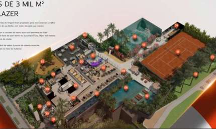 Apartamento à venda no Origem Luxury Residence com 4 quartos e 182m²