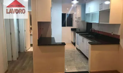 Apartamento com 2 dormitórios, Jardim Brasil,  à venda, 55 m², 1 vaga coberta, cozinha americana, rico em armários,  Americana/SP
