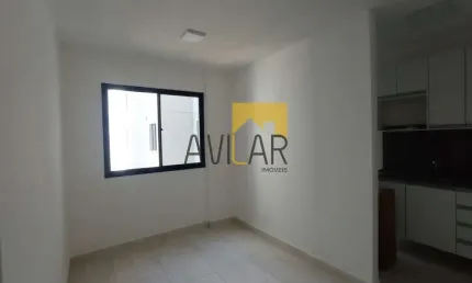 Aluguel de Apartamento no Residencial Parque da Fazenda em Campinas-SP: 2 quartos, 1 sala, 1 banheiro, 1 vaga, 44m².