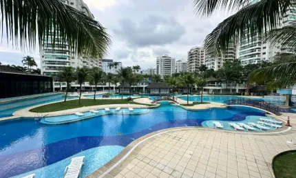 Apartamento 3 quartos no bora bora real resort – barra olímpica | 103m², 2 vagas e 52 opções de lazer