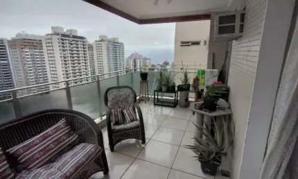 Abm apartamento 2 quartos varanda vista livre para o mar sol da manha