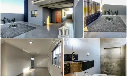 Casa 69 m² em terreno de 150 m² no Jardim Maranata, Iguaraçu, Paraná