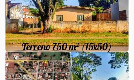 Terreno de 750m² ideal para barracão industrial, área de lazer ou moradia, Iguaraçu-PR