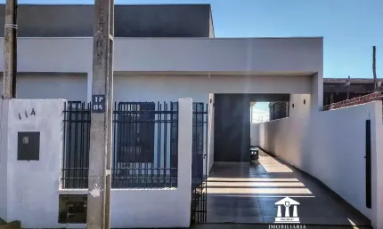Casa de 56,88 m² em terreno de 141,75m², no Município de Iguaraçu-PR