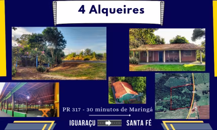 4,04 Alqueires as Margens da PR 317 entre Iguaraçu e Santa Fé