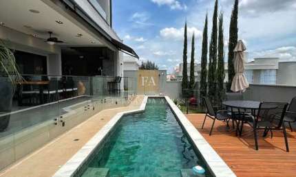 Casa em condomínio fechado com 4 quartos à venda na Rua Professora Isa Pires Eustachio Kfoury, Loteamento Residencial Jardim Villagio, Americana